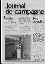 journal distribué à nouveau en 2008 lors des élections municipales