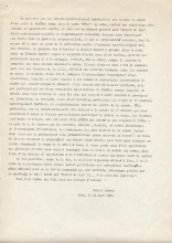 Lettre ouverte de Marcel Alocco à Ben suite à la création de "La Table", page deux sur deux | © Marcel Alocco | Courtesy Marcel Alocco