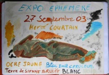 L'affiche de l'expo éphémère